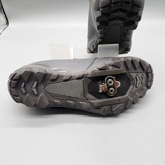 Shimano ME3 SPD MTB Cycling Shoes Gray Clipless US 6.5 EU 39 Men's Trail Bike - Picture 7 of 11